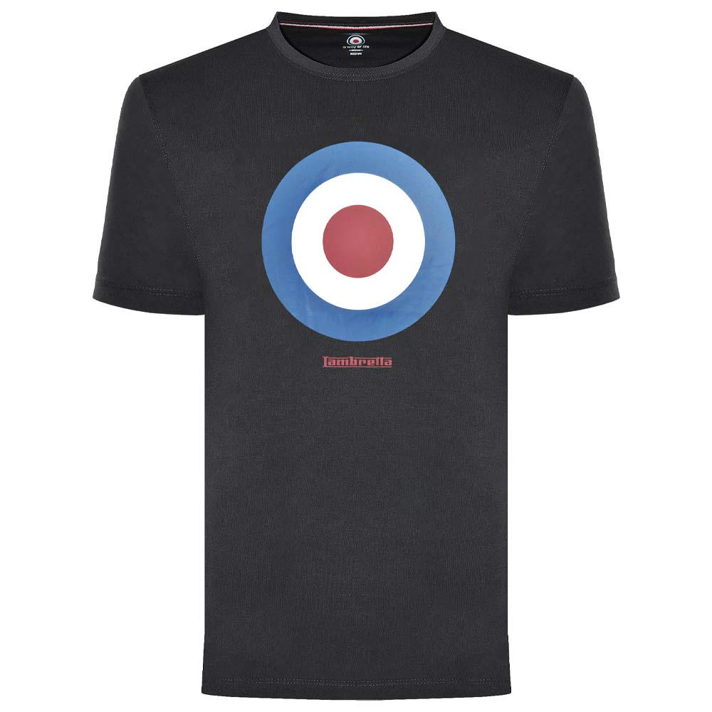 Lambretta Mod Target T-Shirt Black