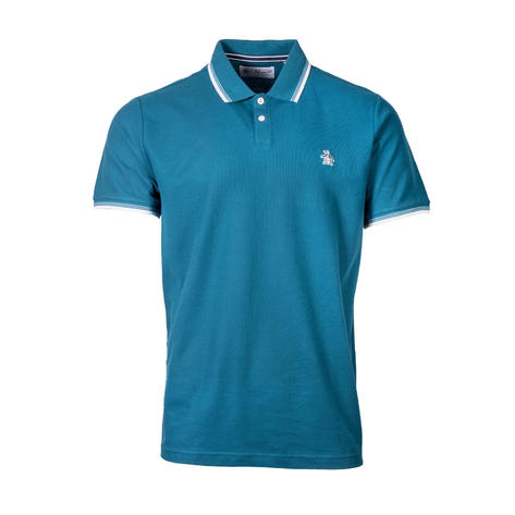 Original Penguin Polo Blue Coral Thumbnail 1