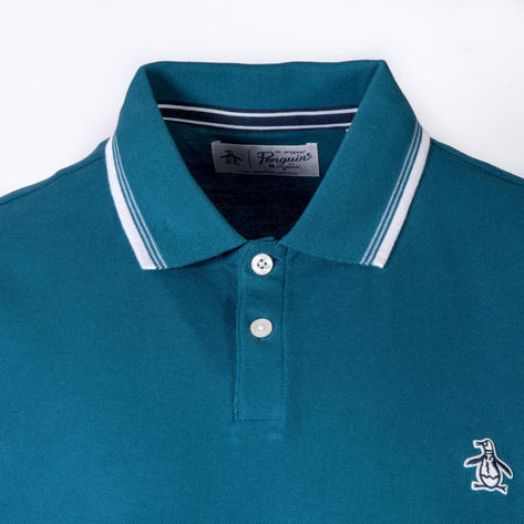 Original Penguin Polo Blue Coral Thumbnail 2