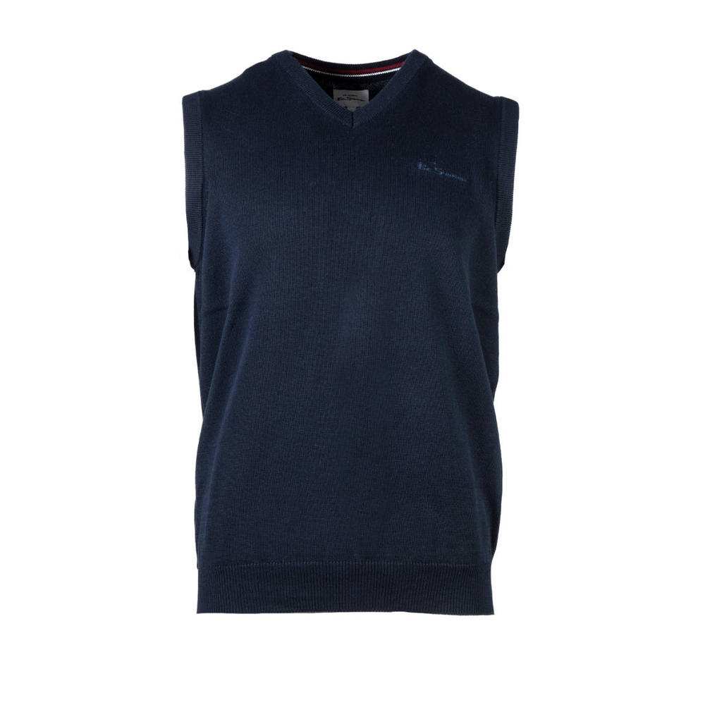 Ben Sherman Plain Signature Tank Top Navy Blue