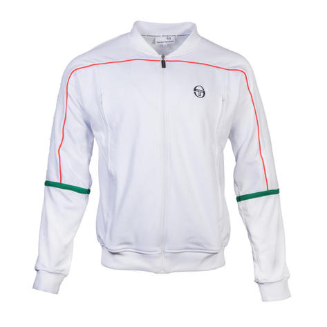 Sergio Tacchini Amiscora Track Top White / Orange / Green