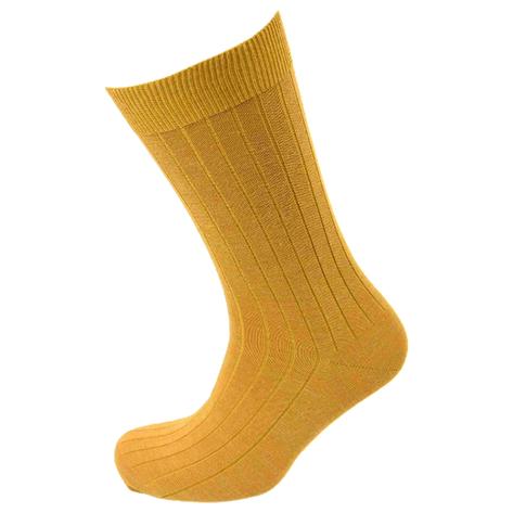 Viyella Quality Wool Mix Ribbed Knit Plain Socks 12 Colours Thumbnail 5