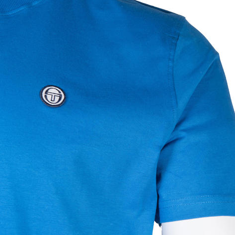 Sergio Tacchini Andrea Plain T Shirt Airforce Blue Thumbnail 2