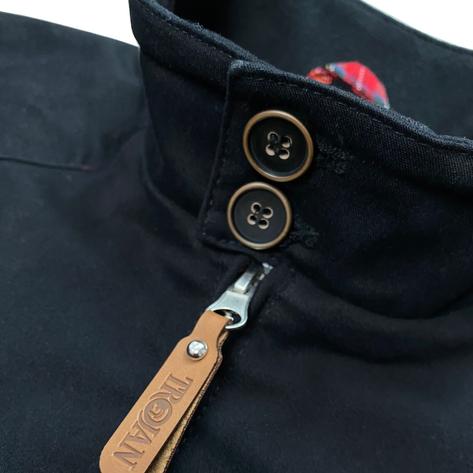 Trojan Records Premium Harrington Jacket Black Thumbnail 3