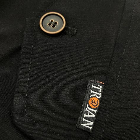Trojan Records Premium Harrington Jacket Black Thumbnail 4