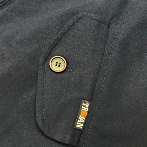 Trojan Records Premium Harrington Jacket Navy | Adaptor Clothing