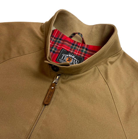 Trojan Records Premium Harrington Jacket Camel Thumbnail 3