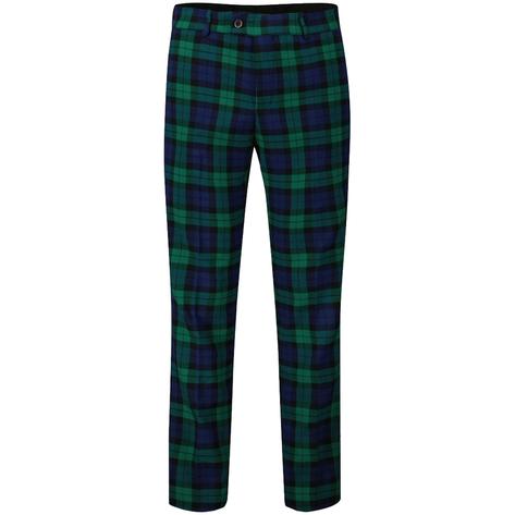 Ska And Soul Black Watch Tartan Check Trousers Thumbnail 1