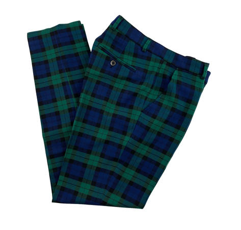 Ska And Soul Black Watch Tartan Check Trousers Thumbnail 4