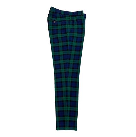 Ska And Soul Black Watch Tartan Check Trousers Thumbnail 3