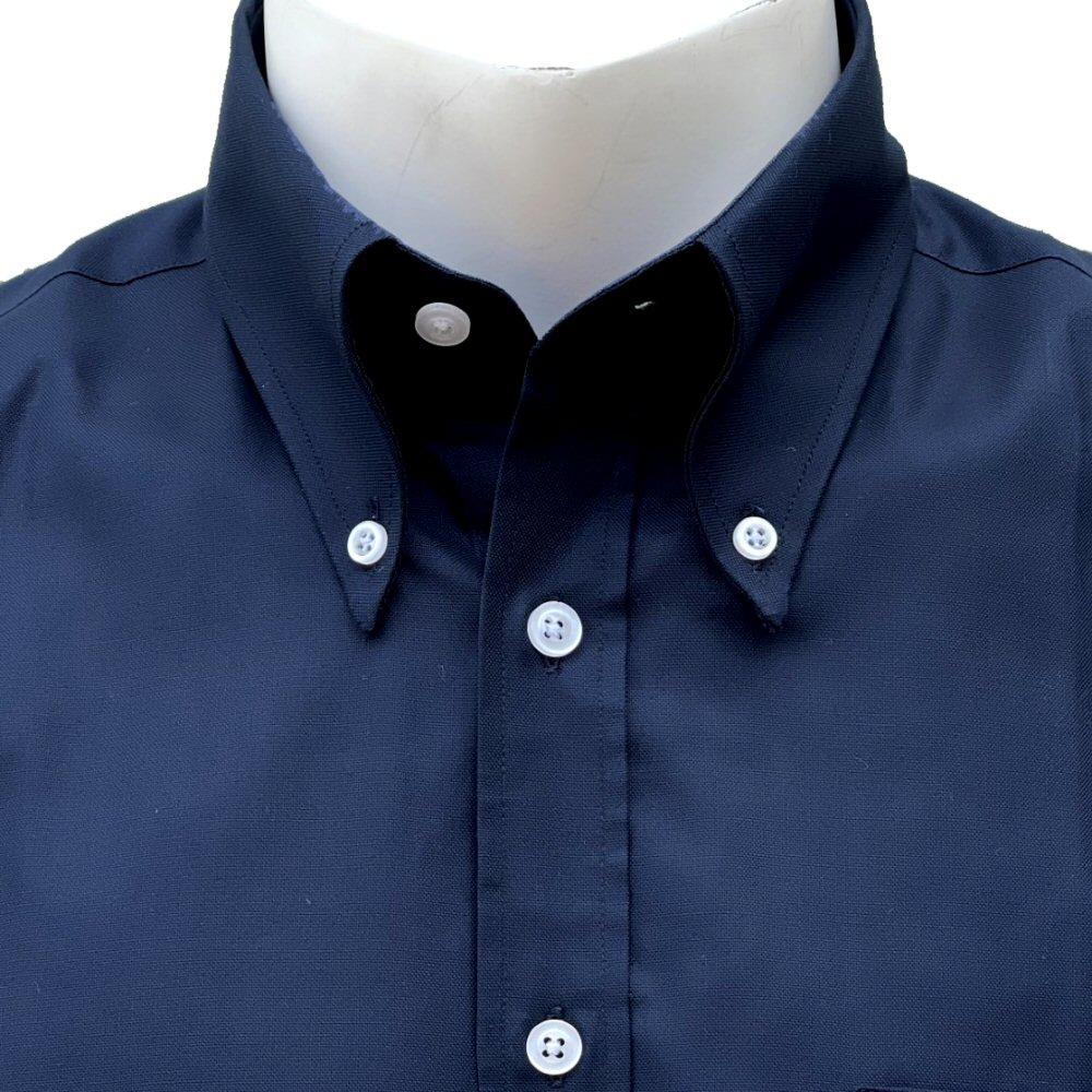 Adaptor Clothing Oxford Long Sleeve Button Down Shirt Navy