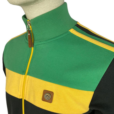 Trojan Records Twin Stripe Panel Track Top Jamaica Thumbnail 3