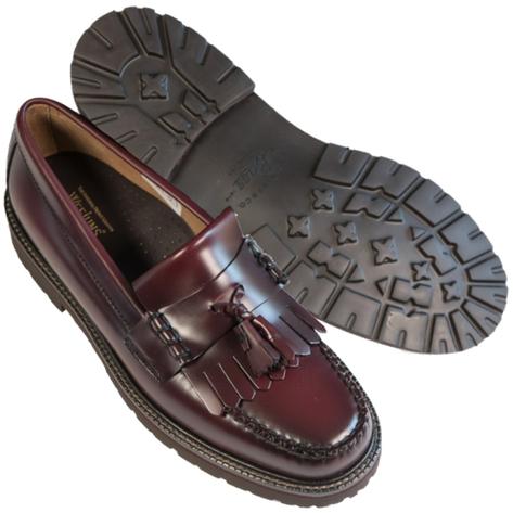 Bass Weejuns Layton Chunky Sole Tassel Loafer Wine Thumbnail 4