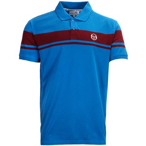 Sergio Tacchini Young Line Polo Shirt Valarta Blue Thumbnail 1