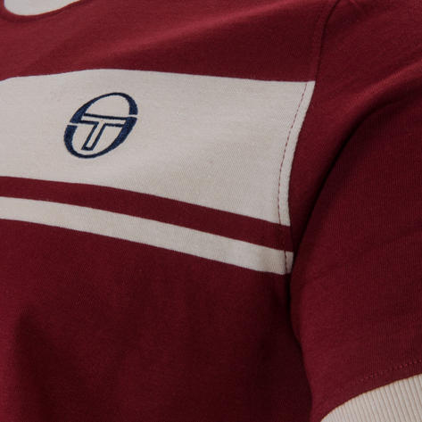 Sergio Tacchini Master Tee Shirt Merlot Thumbnail 2