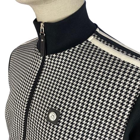 Trojan Records Houndstooth Panel Stripe Sleeve Track Top Thumbnail 2