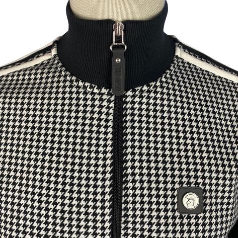 Trojan Records Houndstooth Panel Stripe Sleeve Track Top Thumbnail 3