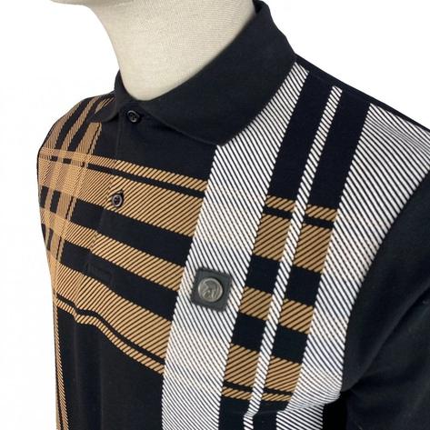 Trojan Records Oversize Check Polo Black Thumbnail 3