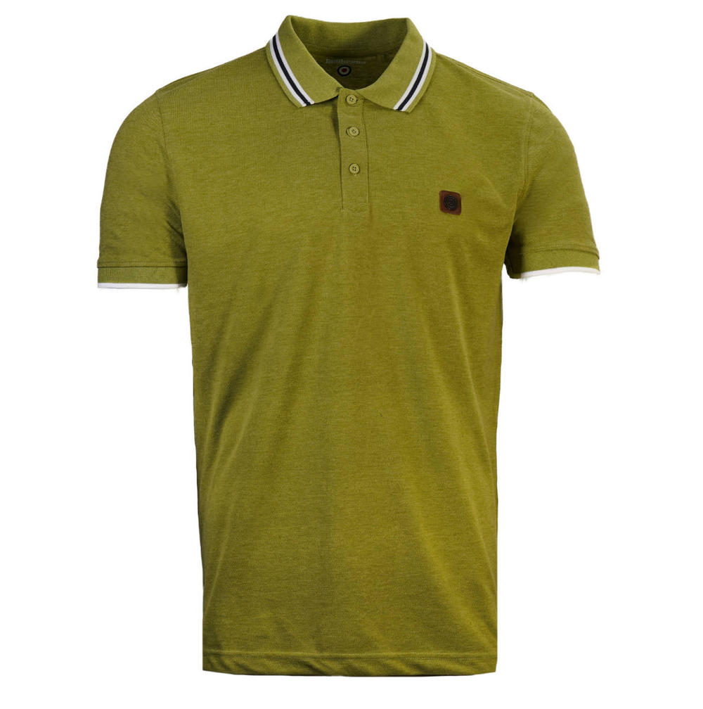 Lambretta Triple Tipped Dress Polo Shirt Green