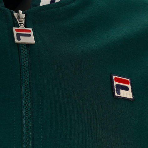 Fila Settanta Baseball Track Jacket Tracky Botanical Green Thumbnail 3