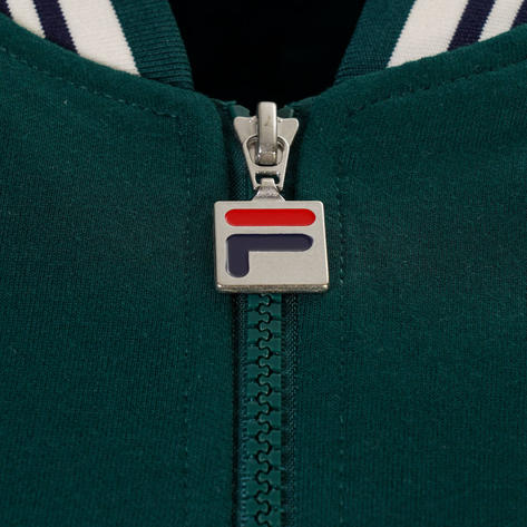 Fila Settanta Baseball Track Jacket Tracky Botanical Green Thumbnail 4