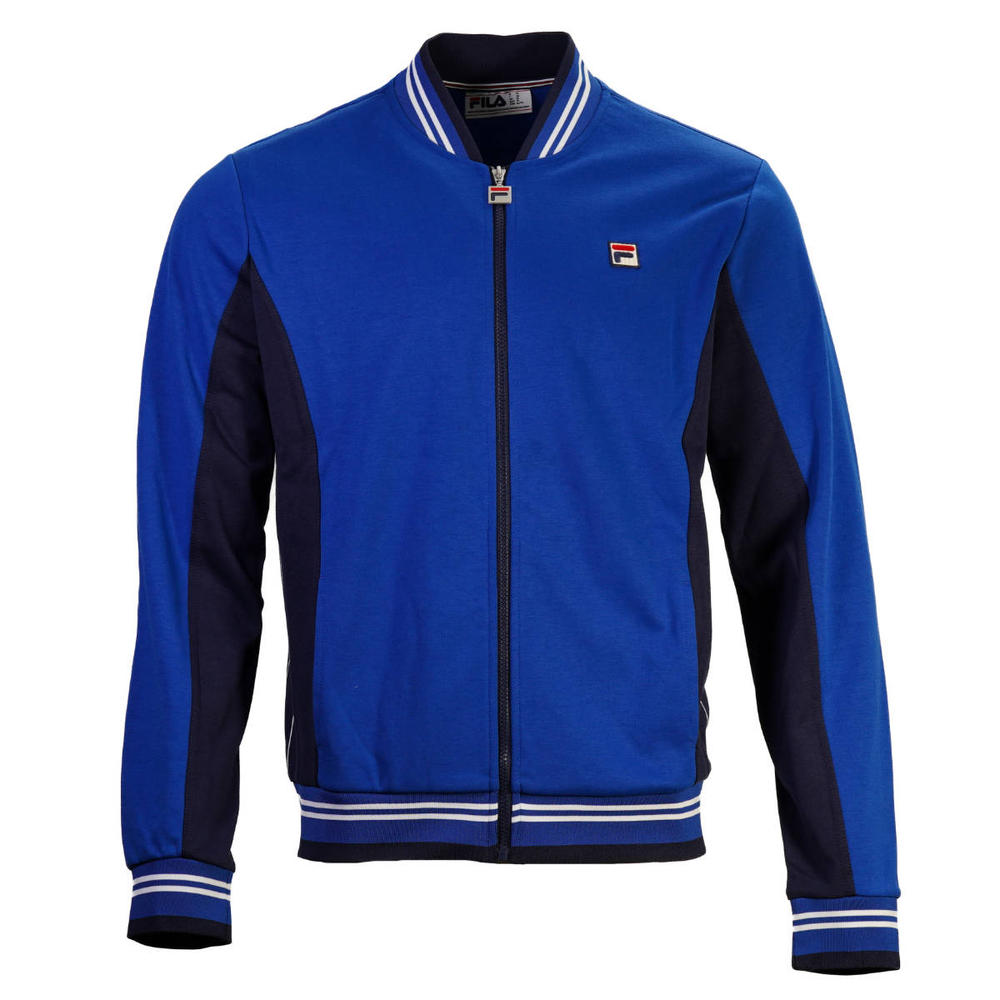 Fila Settanta Baseball Track Jacket Tracky Bright Blue