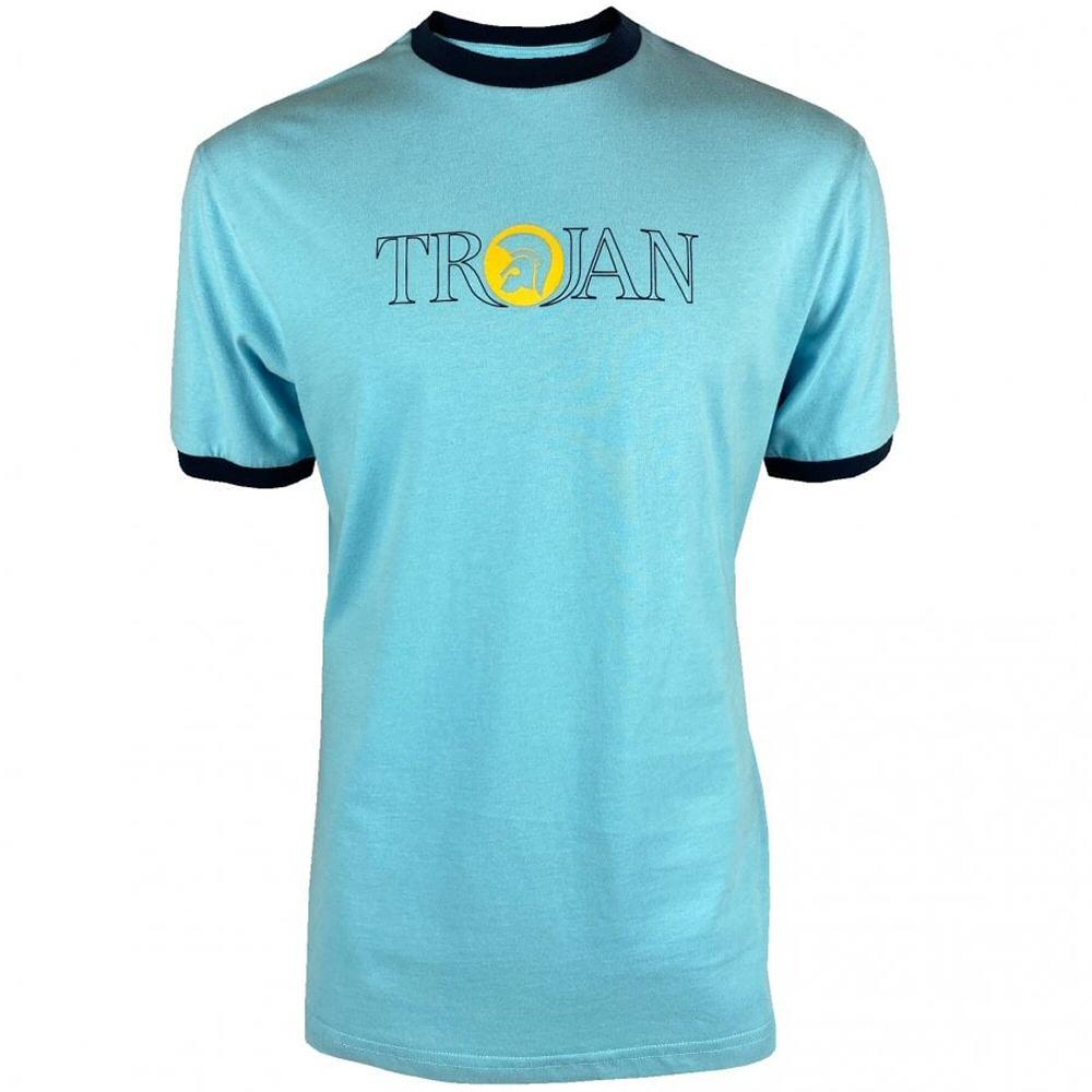 Trojan Records Outline Print Logo T-Shirt Mint