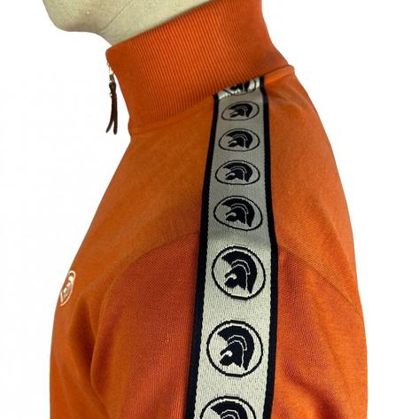 Trojan Records Logo Tape Sleeve Plain Track Top Orange Thumbnail 2