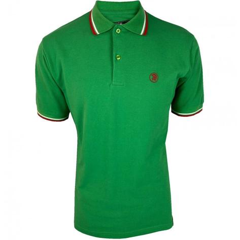 Trojan Records Twin Tipped Polo Shirt Emerald Thumbnail 1