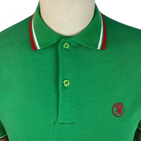 Trojan Records Twin Tipped Polo Shirt Emerald Thumbnail 2