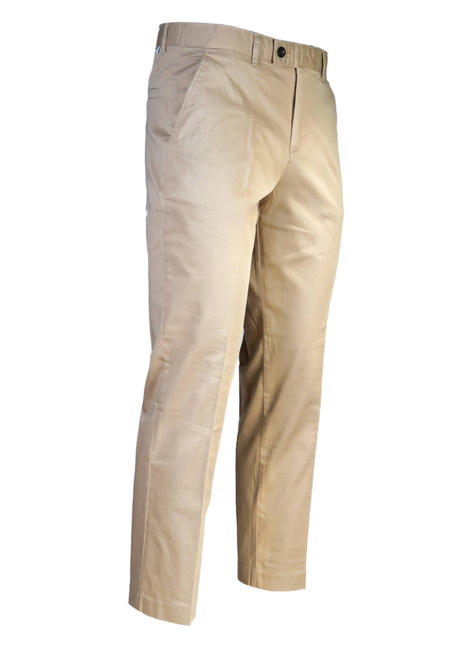 Farah Stretch Cotton Chino Trousers Sand Thumbnail 3