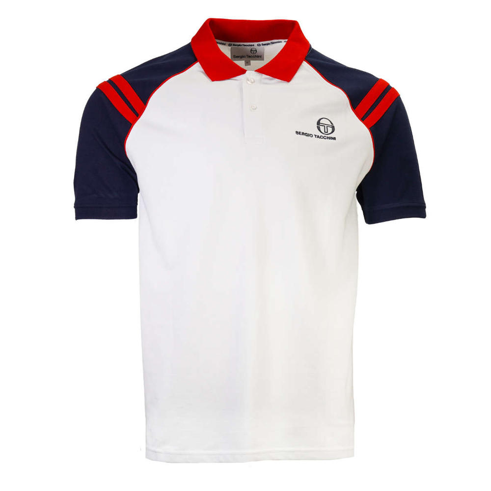 Sergio Tacchini Cortona Polo Shirt White / Navy