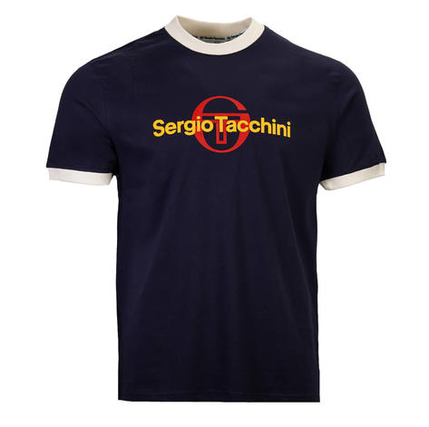 Sergio Tacchini Chest Logo T Shirt Navy