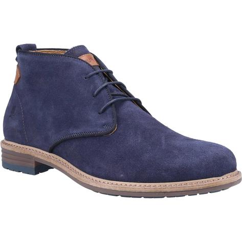 Hush Puppies Jonas Suede Lace Up Chukka Boots Navy Thumbnail 1