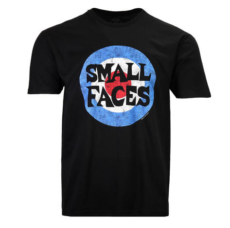 Official Small Faces Mod Target T-Shirt Black