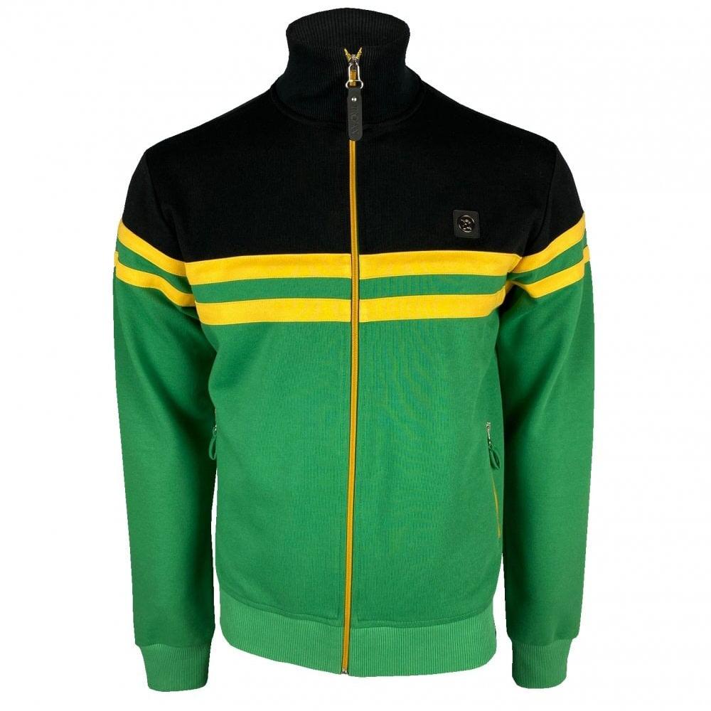 Trojan Records Panel Chest Stripe Track Top Jamaica