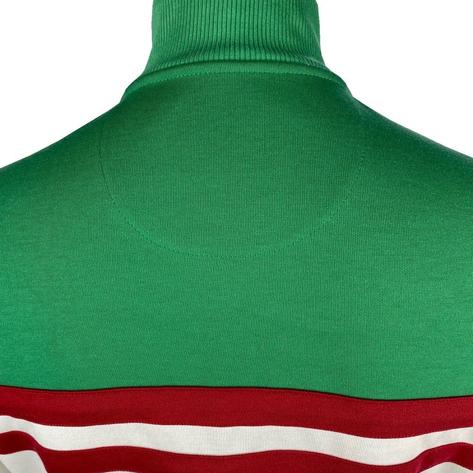 Trojan Records Panel Chest Stripe Track Top Emerald Thumbnail 3