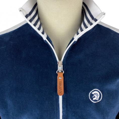 Trojan Records Bob Marley Velour Track Top Navy Thumbnail 3