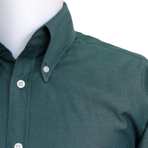 Adaptor Clothing Oxford Long Sleeve Button Down Shirt Peacock Thumbnail 3