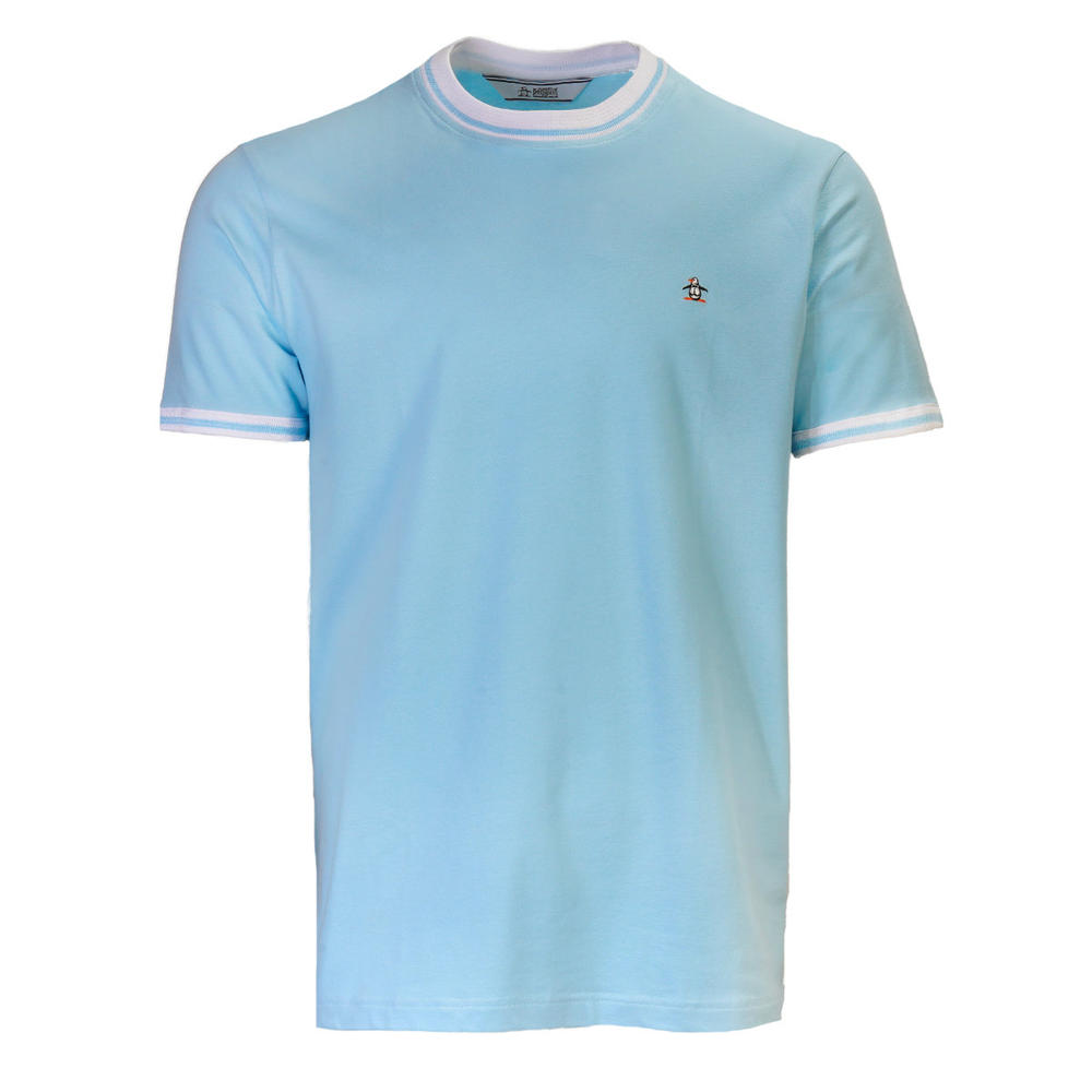 Original Penguin Retro Re-Issue Collection T Shirt Sky Blue