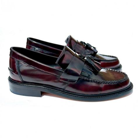 Delicious Junction Tassel Loafers Oxblood Thumbnail 2