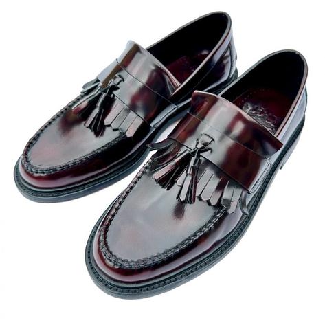 Delicious Junction Tassel Loafers Oxblood Thumbnail 1