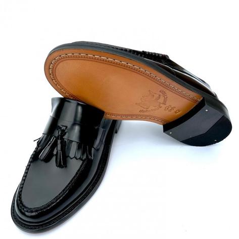 Delicious Junction Tassel Loafers Black Thumbnail 4