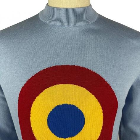 Ska & Soul Moon Target Fine Gauge Long Sleeve Turtle Sky Thumbnail 3