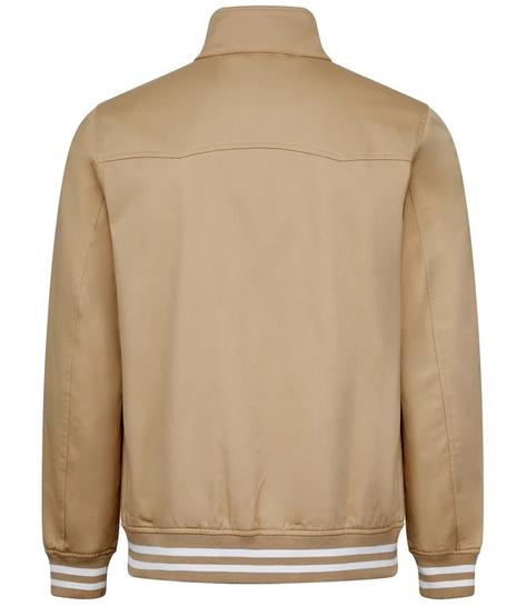 Merc London Ivy League Style Harrington Jacket Tan Thumbnail 5