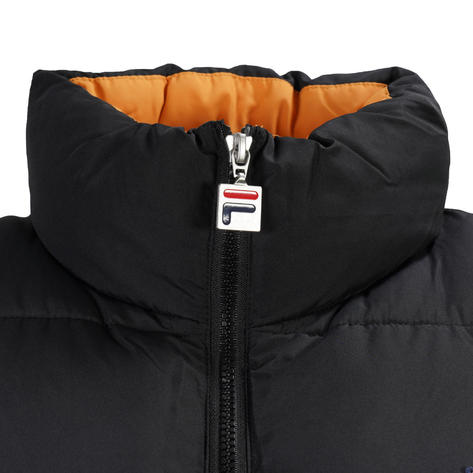 Fila Heavily Padded Puffer Gilet Black Thumbnail 2