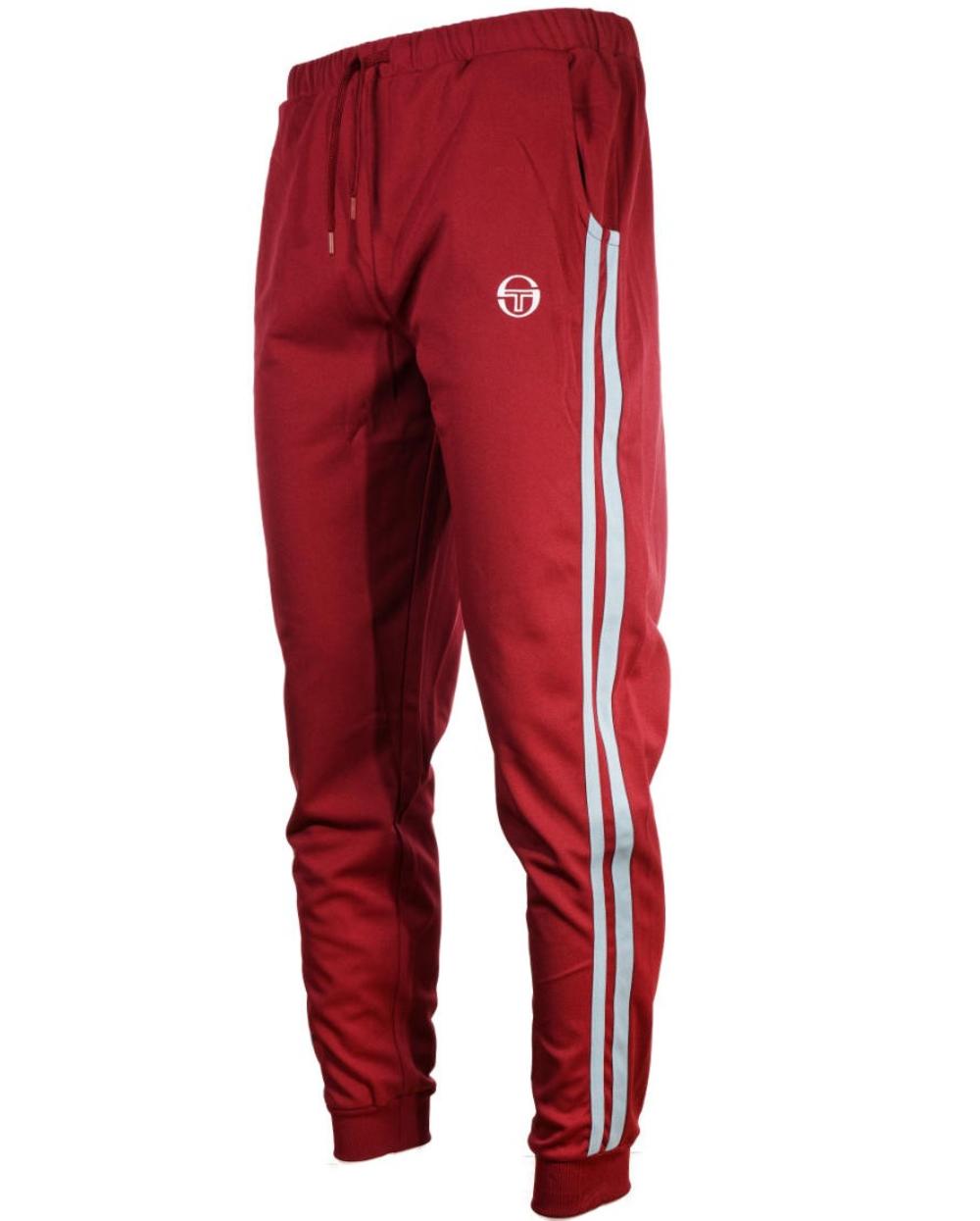 Sergio Tacchini New Damarindo Track Pants Deep Red