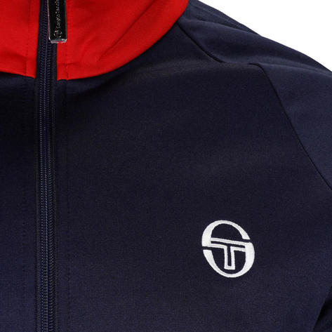 Sergio Tacchini Dallas TT Track Top Navy / Red / White Thumbnail 3