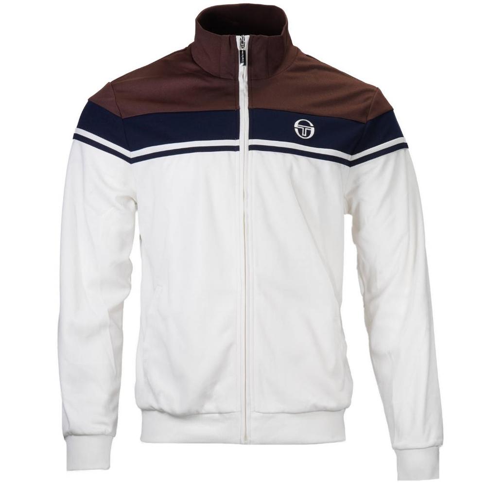 Sergio Tacchini Damarindo Track Top Off White / Chocolate
