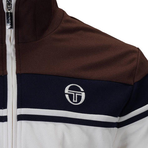 Sergio Tacchini Damarindo Track Top Off White / Chocolate Thumbnail 3